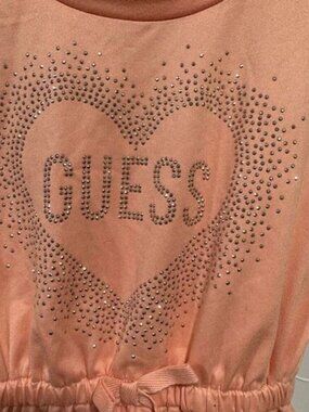 Guess Kids NWOTs Orange Dress 4